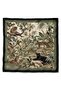 2-Piece Women's Scarf Set – Square 50X50 Bandana Scarf with Leopard Pattern and Tropical Panther Figures - 2