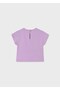 Baby Girl Printed Tshirt Purple - 2