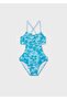 Girl's Swimsuit Blue