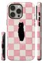 iPhone 13 Pro Compatible - Kitten Strange Cat, Double Layer Cover, Glossy Surface Protective Case