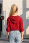 Women's Hooded Muslin Shirt Oversize Relaxed Fit 100% Cotton - 4