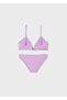 Girl's Bikini Swimsuit Purple - 2