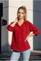 Women's Hooded Muslin Shirt Oversize Relaxed Fit 100% Cotton - 2