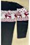 Men's New Year (New Year's Eve-Christmas) Themed Deer Patterned Sweater (Couple's Product) - 5