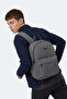 Gloom I Unisex Dark Gray Backpack - 6