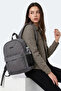 Gulena Unisex Dark Gray Backpack - 6