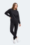 Kunto I Women's Black Sweatshirt - 4