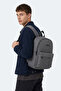 Gloom I Unisex Dark Gray Backpack - 2