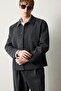 Regular Fit Polo Collar Lined Blazer Jacket G6393Ax26Au