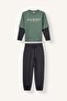 Crew Neck Long Sleeve T-Shirt Top Sweatpants 2-Piece Set Boys H8486A826Au - 8