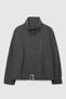 Women's Stand Collar Buckle Anti-Pilling Soft Textured Fabric Adjustable Waist Cashmere Coat - 4