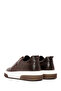 Men's Brown Lace-Up Thick-Soled Leather Sneaker Wm710006Df - 6