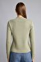 Fitted Crew Neck Zippered Crop Napoleon Cardigan I4121Ax26Au - 5