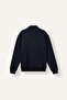 Cotton Regular Fit Polo Collar Thick Fabric Sweatshirt H1833Ax26Au - 2