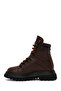 Women's Brown Angelhard Lace-Up Leather Boots 021Z100010 - 3