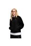 Women's Black Class Full-Zip Jacket Sweatshirt