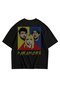 Unisex Paramore Members Back Print Crew Neck T-Shirt, Oversized Rock Band Themed Tshirt - 3