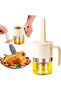 Olive Oil Dispenser Bottle with Silicone Brush,300ml Oil Container for Cooking,Baking,and BBQ