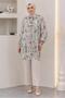 Plus Size Patterned Tunic 46814 - 2