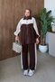 Sezgin Garnili Sports Suit Brown - 3