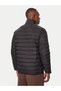 Black Men's Quilted Coat - 2