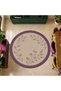Aura Sakura Garden Patterned Woven Base Decorative Carpet Aura4113 - 3