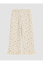 Floral Patterned Girl's Suit - 7