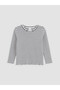 Esvab • Modern & Distinctive Zero Roba Collar Striped Baby Girl T-Shirt - 2