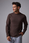 Men's Crew Neck Long Sleeve Basic T-Shirt Set of 2 - 2