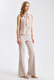 Side zipper spanish leg pants - 3