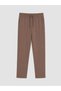 Ozmarka New Season Brown Regular Fit Men's Pajama Bottoms