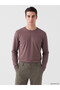 Sparkling Choices from Shining Store Zero Roba Collar Long Sleeve Combed Cotton Men's T-Shirt - 2