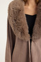 Alc Fur Edged Single Agrafl Cape - 4