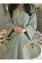 Rochie maxi, verde - S