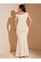 Rochie maxi, crem - 0XL - 2