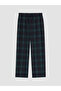 Quality Pieces from Çelebi Store Standard Fit Checkered Embroidered Men's Pajama Bottom