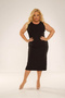 Φρέγια 707 Μαύρο Φόρεμα - 4