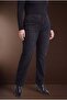 Stone Detailed Plus Size Jeans Black - 3