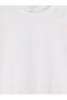 Vizyon New Season White Crew Neck Men's T-Shirt - 2