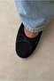 Women's Ballerinas Black Suede - 5