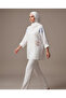 Embroidered Oversized Linen Shirt - 2