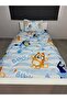 Bluey Themed, Single Welsoft Sleeping Set (with Sheets) - 3