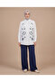 Embroidered Oversized Linen Shirt