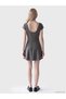 I U Roba Collar Waist-Sitting Mini Dress from Freezen Store - 5