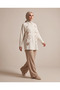 Embroidered Oversized Linen Shirt - 2