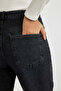 Eliana Awena Wash Anthracite Medium Waist Jean Pants - 4