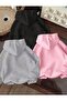 Girl's 3-Pack Hooded Sweatshirt with Daisies and Butterfly Print (Pink-Black-Grey) - 5