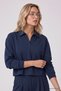 Parlament Polo Collar Comfortable Fit Wide Leg Women's Tracksuit Set - 95358 - 3