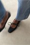 Women's Ballet Flats Black Pattern - 5