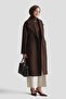 Reglan Sleeve Cashmere Coat Bitter Brown - 2